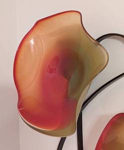 lot 31 image: Cool Art Glass Wall Hanging