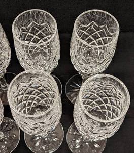 lot 301 image: Eight Waterford Crystal Powerscourt Flutes