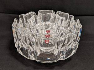 lot 304 image: Orrefors Crystal Nesting Bowl Set
