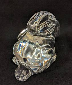 lot 313 image: Orrefores Crystal Bunny