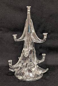 lot 315 image: Miniature Art Glass Tree