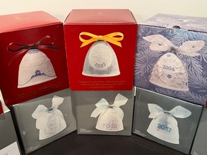lot 291 image: Collection of Lladro Collectible Bells from Years 2000-2019