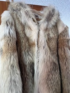 lot 282 image: Ladies Fur Coat with Hood