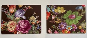 lot 276 image: New Set of Four Mackenzie Childs Flower Market Placemats