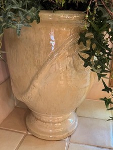 lot 270 image: Gorgeous Planter with Faux Topiary