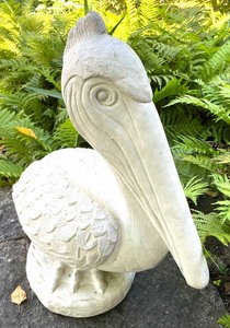 lot 427 image: Cute Cement Stork