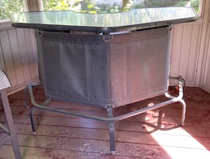 lot 434 image: Awesome Patio BarTable Set