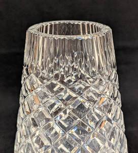 lot 362 image: Waterford Crystal Diamond Design Vase