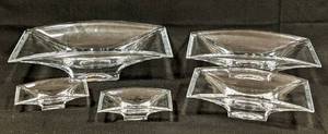 lot 370 image: Nambe Crystal Bowl Set