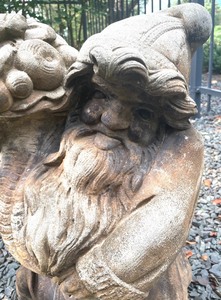 lot 424 image: Charming Cement Garden Gnome