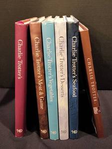 lot 455 image: Mouth-Watering Set of Signed Charlie Trotter Cookbooks