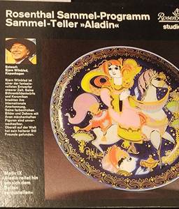 lot 518 image: Set of Four Rosenthal Sammel Programm Aladdin Plates