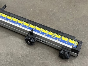 lot 12 image: LaserLine Laser Receiver Telescoping Measure Stick --  Like New