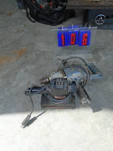 12 reversible drill with sander. Both tested & works. As shown.