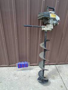 7 Jiffy ice auger. Tested & works. As shown.