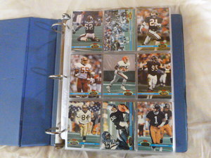 lot 108 image: 1991 Stadium Club Football Near Set (467500) Card Set
