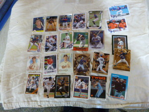 lot 113 image: 25 Different Minnesota Twins Cards Rookies and Stars