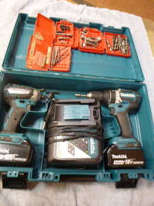 lot 13 image: Makita 18V Power Tools