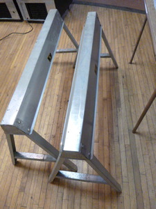 lot 17 image: 2 Handy Horse Saw Horses