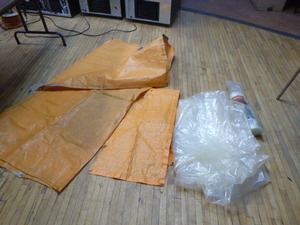 lot 28 image: Plastic Sheeting and Tarps