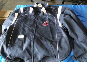 3 size Large Cleveland Indians light jacket  windbreaker