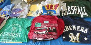 Adult size Small - 2 sweatshirts - 23 tshirts