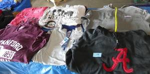 Adult size Medium - 1 sweatshirt - 18 tshirts - 2 Jackets