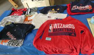 12 Boys size small tshirts and hoodie