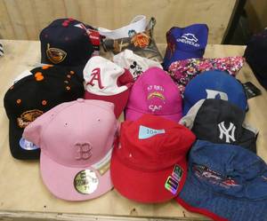 Mixture of 20 kids hats