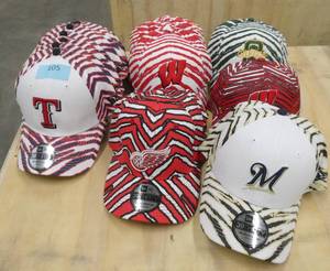 20 Adult college team ball caps