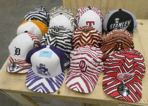 20 Adult college team ball caps