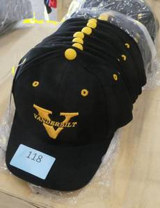 24 kids hats Vanderbilt, velcro strap