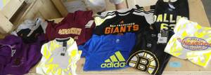 7 tshirts and 2 sweatshirts sizes 1012 and 1214
