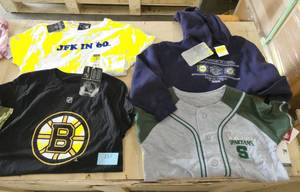 3 tshirts and sweatshirt size youth med