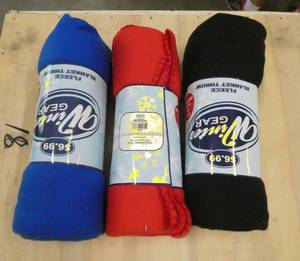 3 throw blankets
