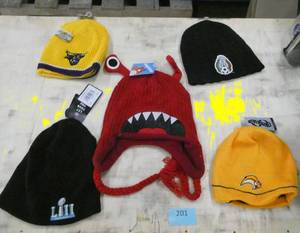 5 stocking caps