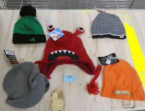5 stocking caps