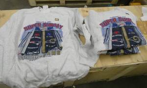 3 Superbowl Patriots Rams sweatshirt Mens XL