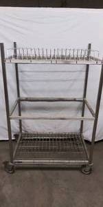 lot 22 image: Aladdin Temp-Rite 3-Shelf Storage Wire Rack