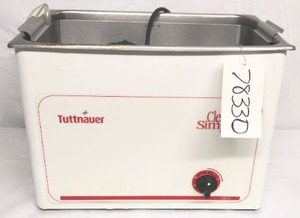lot 34 image: WOW MSRP $2100 High Quality Tuttnauer Clean & Simple CSU3 Ultrasonic Cavitation Cleaner - Great Working Condition No Lid