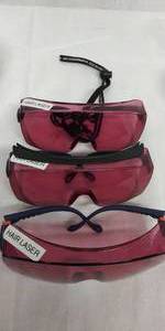 lot 38 image: Kentek Laser Smart Hair Laser Eye Protection Glasses Safety Goggles and GPT Laser Protective Eyewear