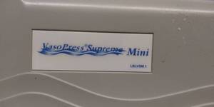 lot 2 image: WOW MSRP $6700 VasoPress Supreme Mini DVT Pump VP500DM -&nbspVascular Compression Therapy products are designed to reduce the risk of blood clots associated with deep vein thrombosis - Great Working Condition