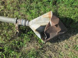 Approximately 24 foot pole with pul...