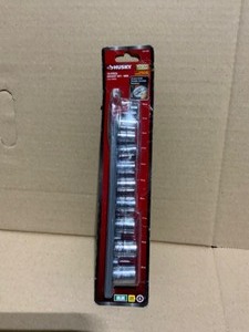Husky 38 in. Drive Standard Metric Socket Set (10-Piece) See Pictures