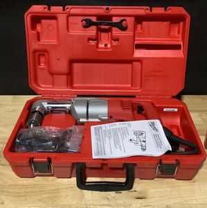 Milwaukee 7 Amp Corded 12 in. Corded Right-Angle Drill Kit with Hard Case See Pictures
