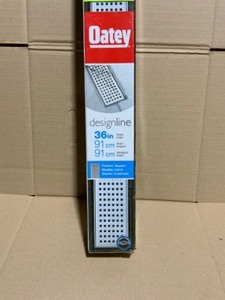 OATEY Designline 36 in. Stainless Steel Linear Shower Drain with Square Pattern Drain Cover See Pictures