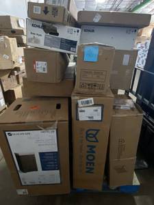 HUGE LOT Misc Goods - GREAT FOR RESELLERS - Cabinets, Tools, Toys, Sinks Faucets Etc..