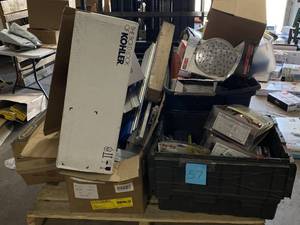 HUGE LOT Misc Goods - GREAT FOR RESELLERS - Cabinets, Tools, Toys, Sinks Faucets Etc..