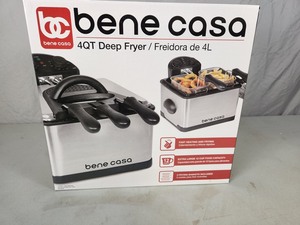 New Bene Casa 4 Qt Deep Fryer