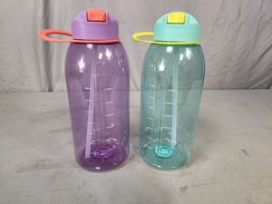 2 New Large ZAK 64 oz Water Bottles